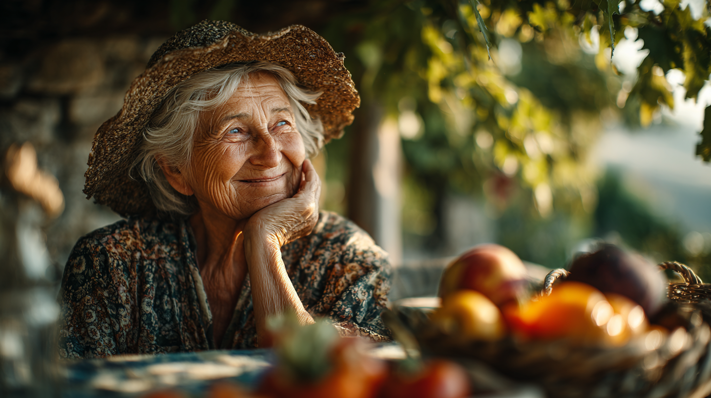 Founder enjoying a nutritious meal